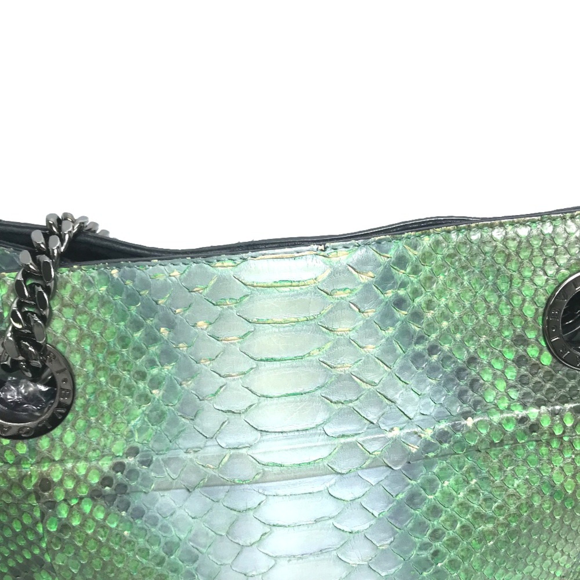 Bulgari Tote Bag Chain bag shoulder Shoulder Bag Green