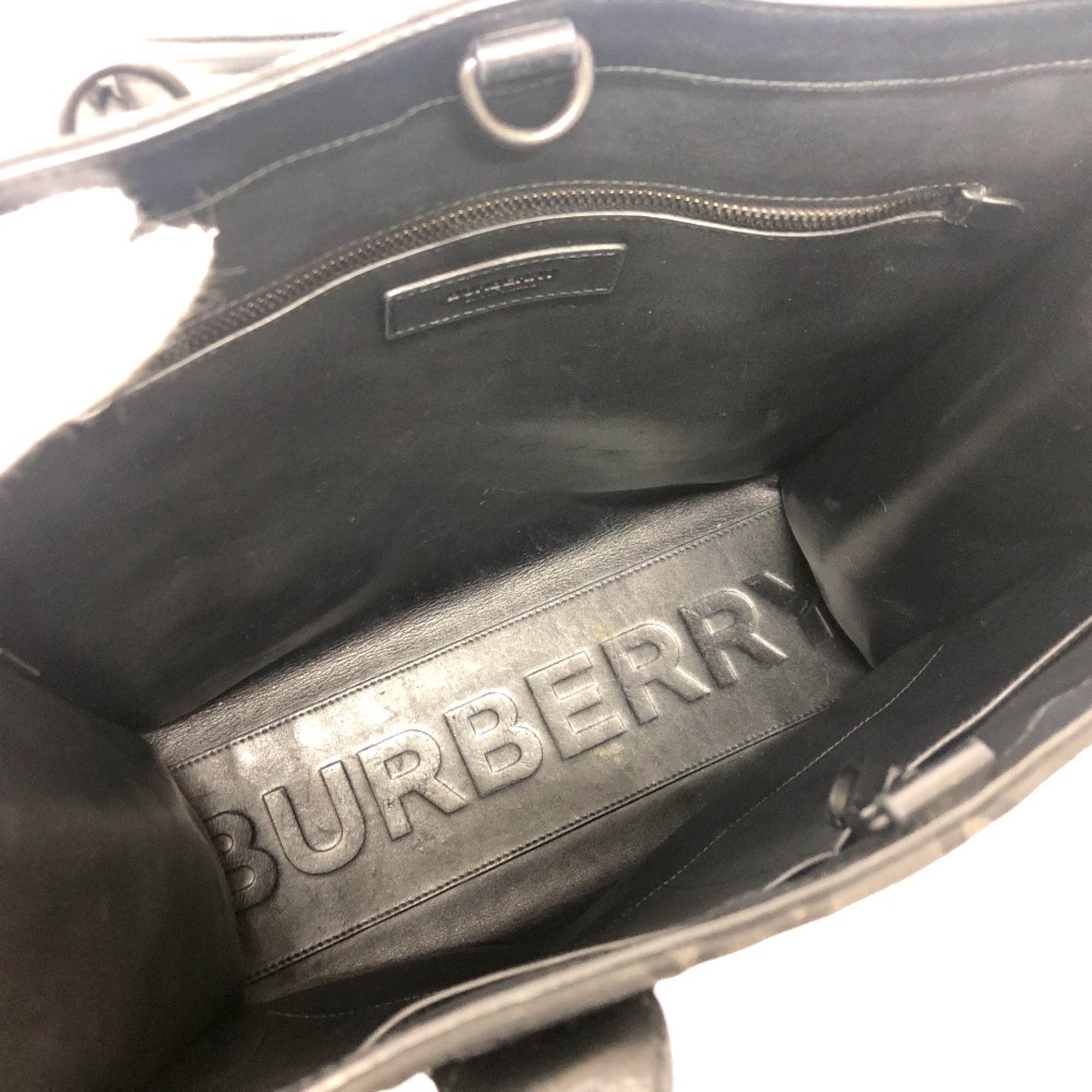 Burberry 8043691 Hand Bag Tote Bag Black