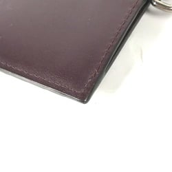 Burberry Wallet Coin Compartment Fragment case Card Case coin purse Purple Based