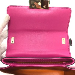 Bulgari Bag 2WAY Shoulder Bag pink GoldHardware