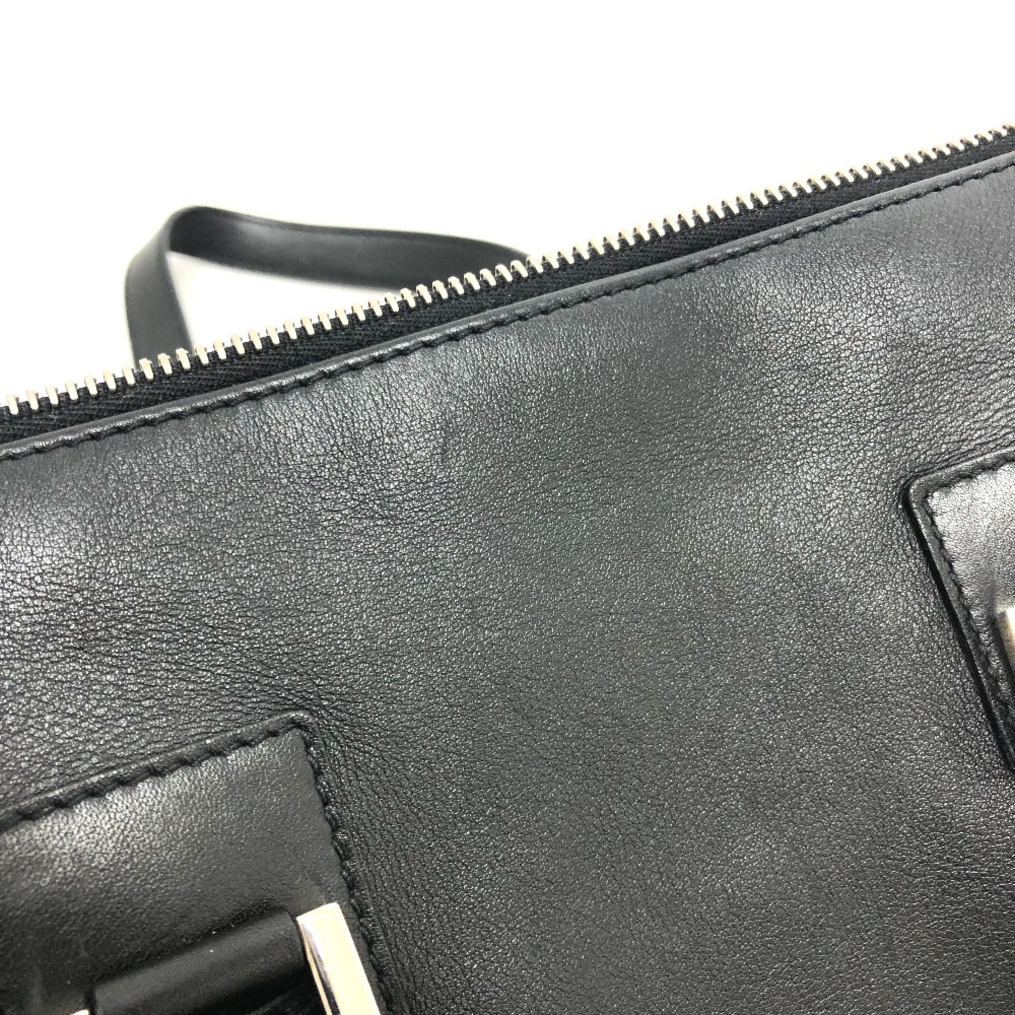 Bulgari Bulgari Bulgari Hand Bag Black