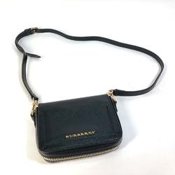 Burberry logo Pochette Bag Crossbody Shoulder Bag Black