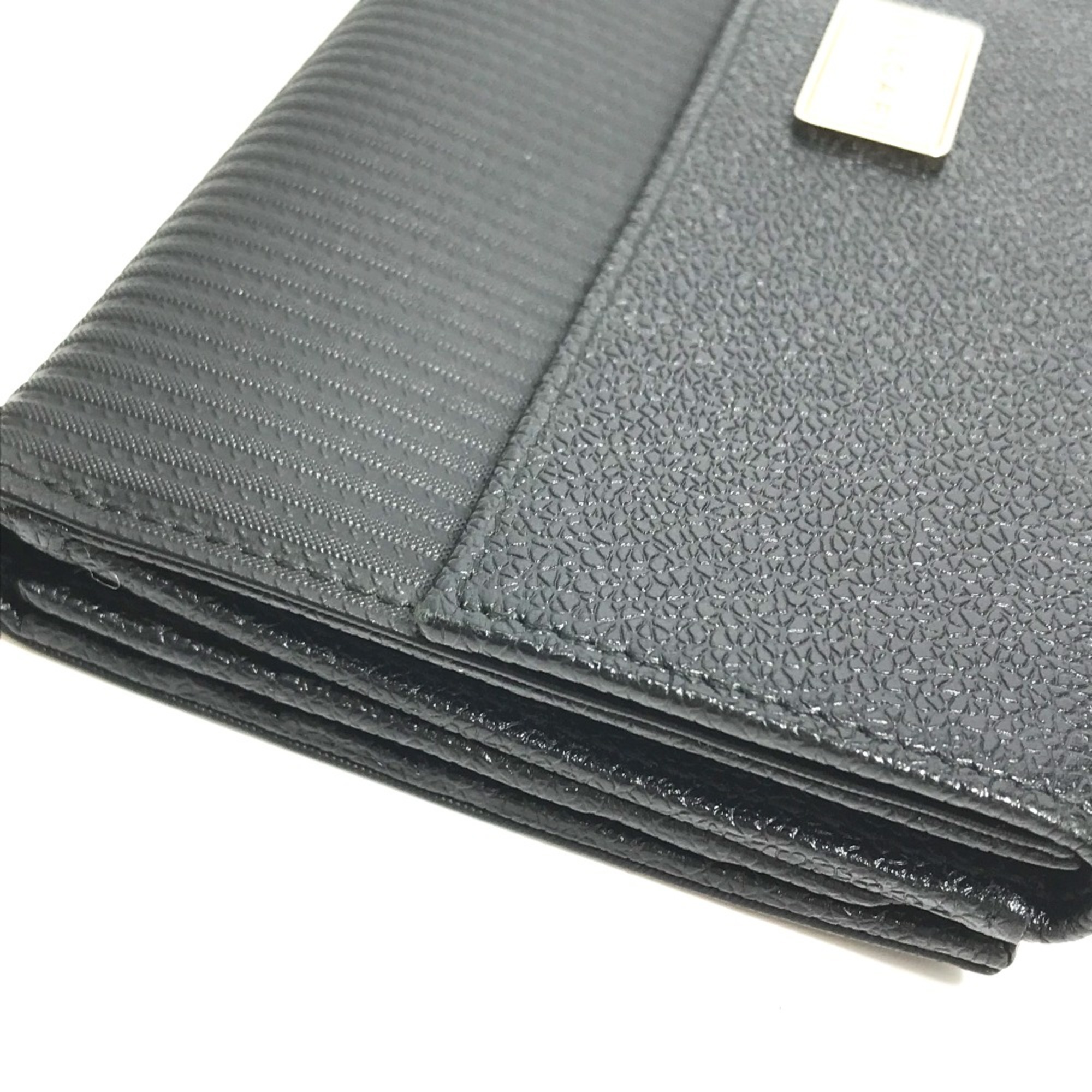 Bulgari Double Snap Long wallet Long Wallet Black