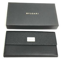 Bulgari Double Snap Long wallet Long Wallet Black