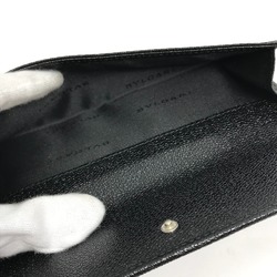 Bulgari Double Snap Long wallet Long Wallet Black