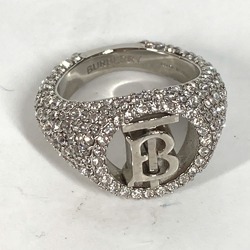 Burberry Accessories Rhinestone Ring Silver