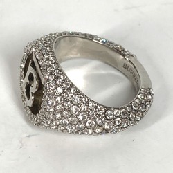 Burberry Accessories Rhinestone Ring Silver