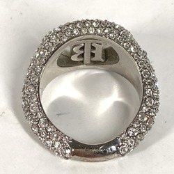 Burberry Accessories Rhinestone Ring Silver