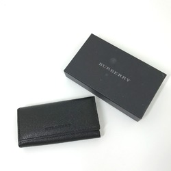 Burberry Key compartment 4-fold tri-fold key ring Key Case Black