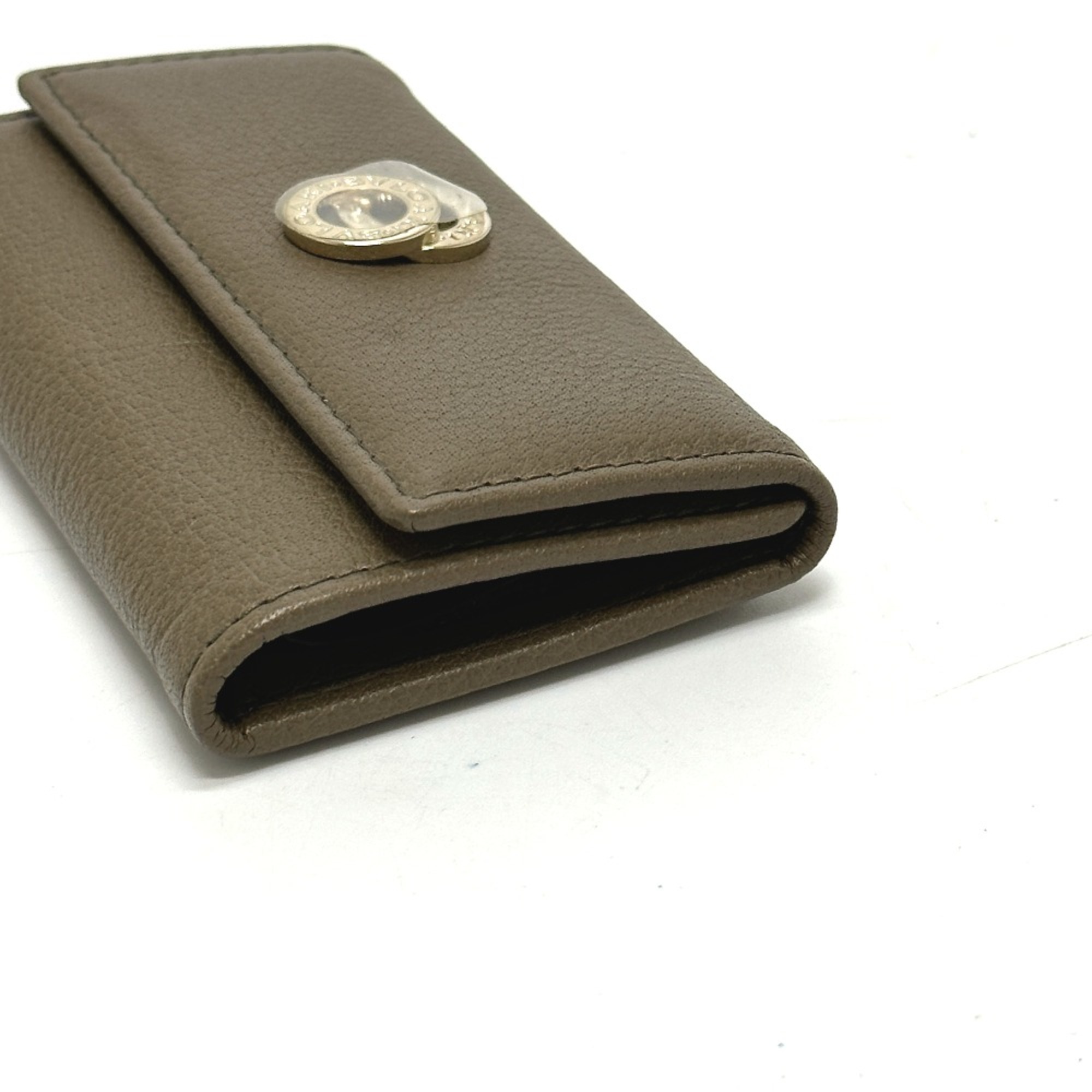 Bulgari key Key Case Brown