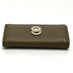 Bulgari key Key Case Brown