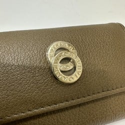 Bulgari key Key Case Brown