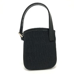 Bulgari Pochette Mini Bag Pouch Black