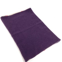 Burberry check Scarf purple Gray Based