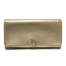 Bulgari 287066 Long Wallet Metallic gold