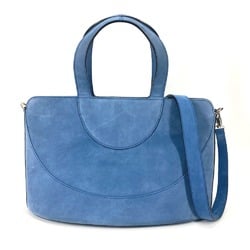 Bulgari Bag Tote Bag Shoulder Bag 2WAY Hand Bag blue