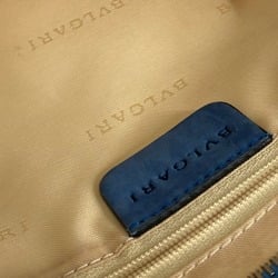 Bulgari Bag Tote Bag Shoulder Bag 2WAY Hand Bag blue