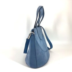 Bulgari Bag Tote Bag Shoulder Bag 2WAY Hand Bag blue