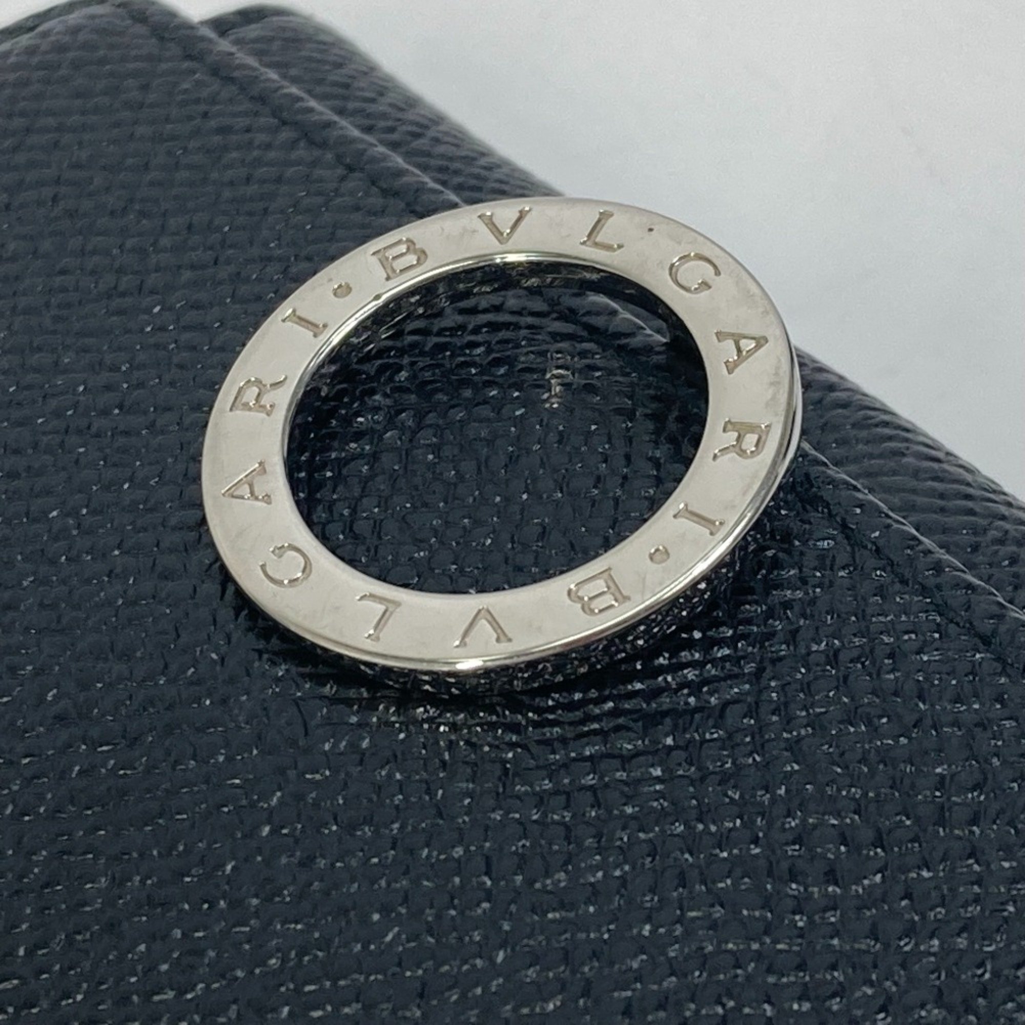 Bvlgari Bvlgari Bvlgari 6-Ring Key Key Case Black