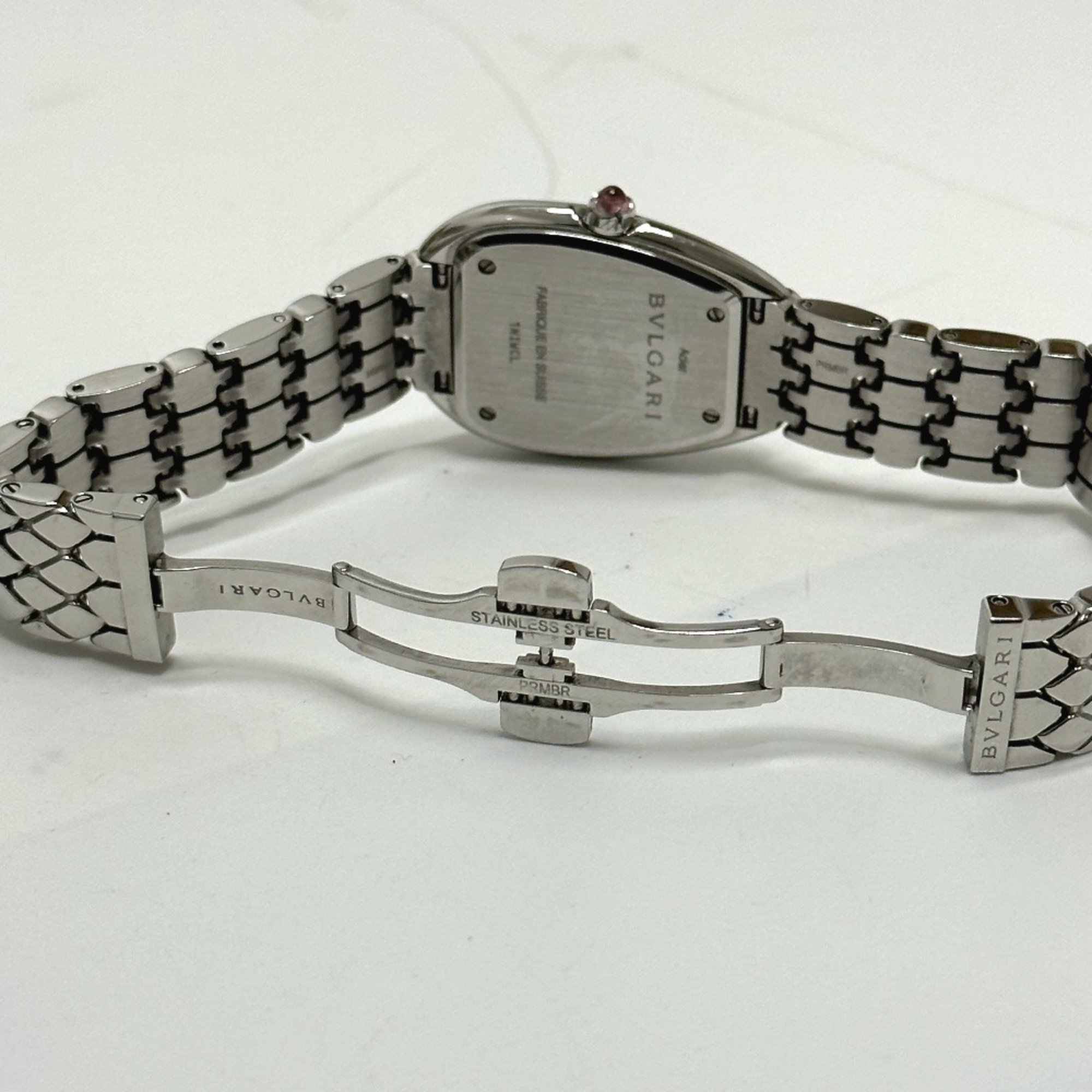 Bulgari SP33WSS quartz Wristwatch Silver