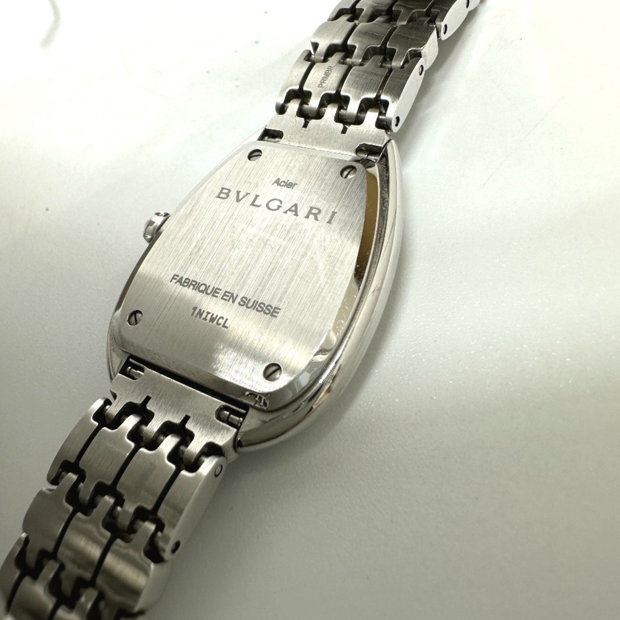 Bulgari SP33WSS quartz Wristwatch Silver