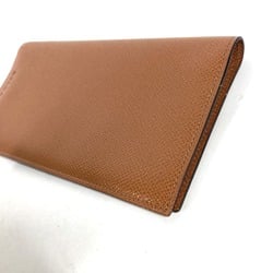 Bulgari Long wallet Two fold Long Wallet Brown