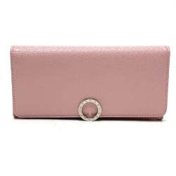 Bulgari 291419 Long Wallet pink SilverHardware