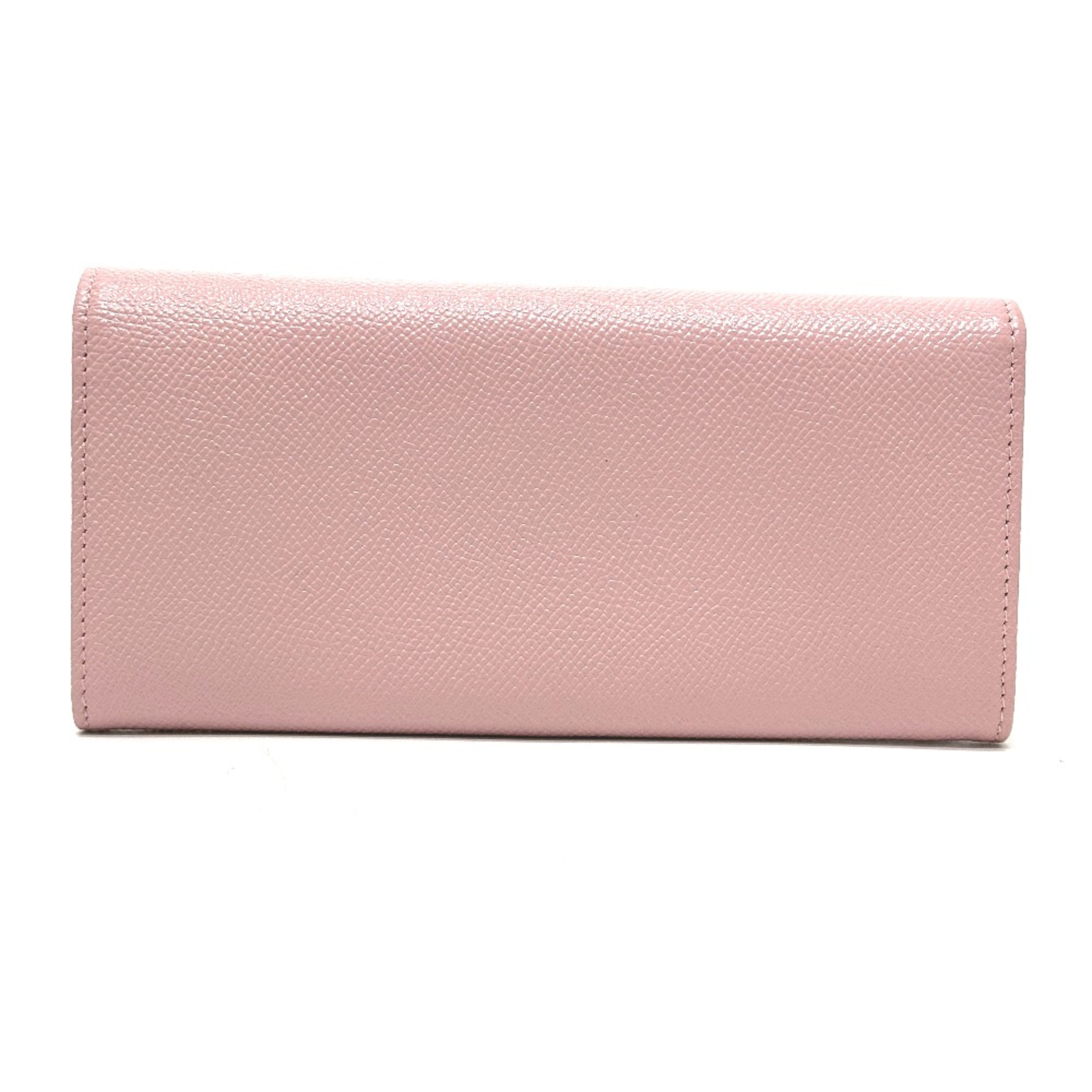 Bulgari 291419 Long Wallet pink SilverHardware