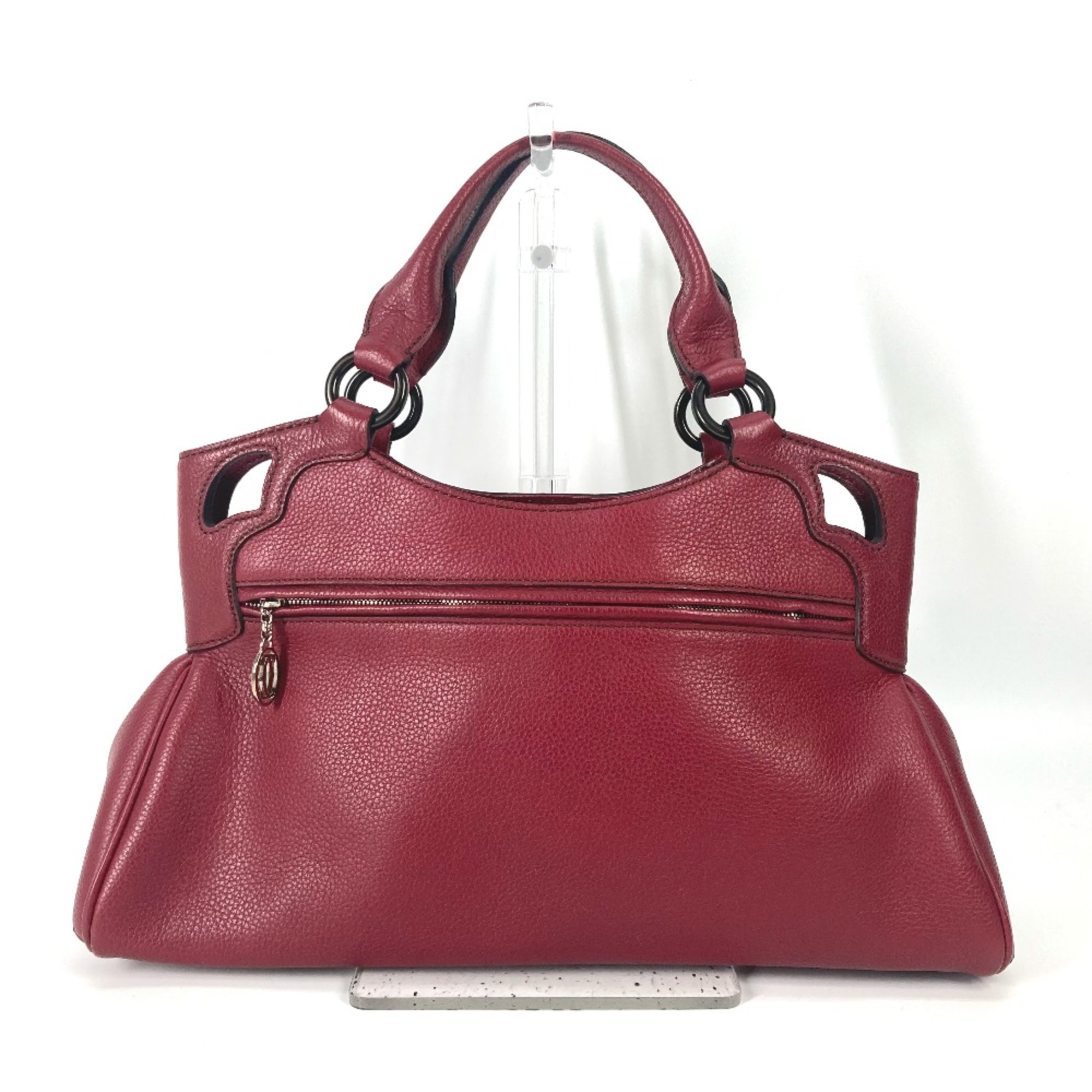 Cartier Bag Tote Bag Hand Bag Hand Bag Wine red Based