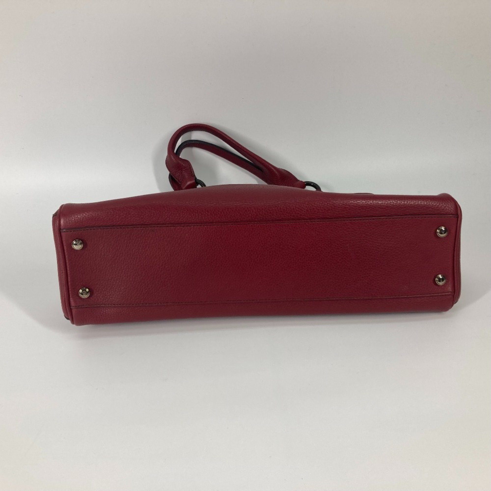 Cartier Bag Tote Bag Hand Bag Hand Bag Wine red Based