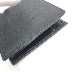 Bulgari Compact wallet Folded wallet Black