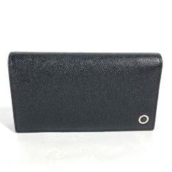 Bulgari Long wallet Two fold Long Wallet Black