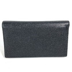 Bulgari Long wallet Two fold Long Wallet Black