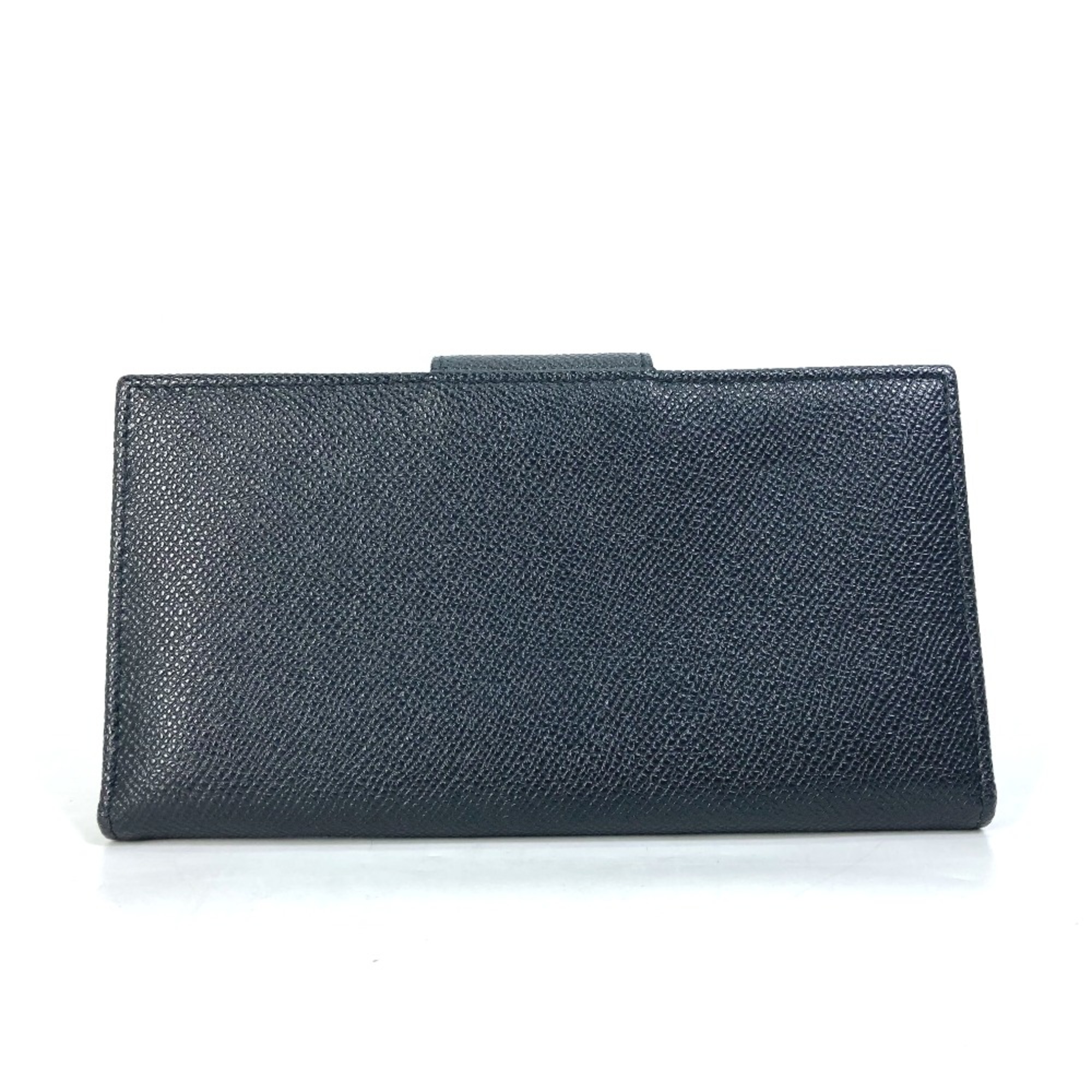 Bulgari Bulgari Bulgari Long wallet Bifold Long Wallet Black Silver