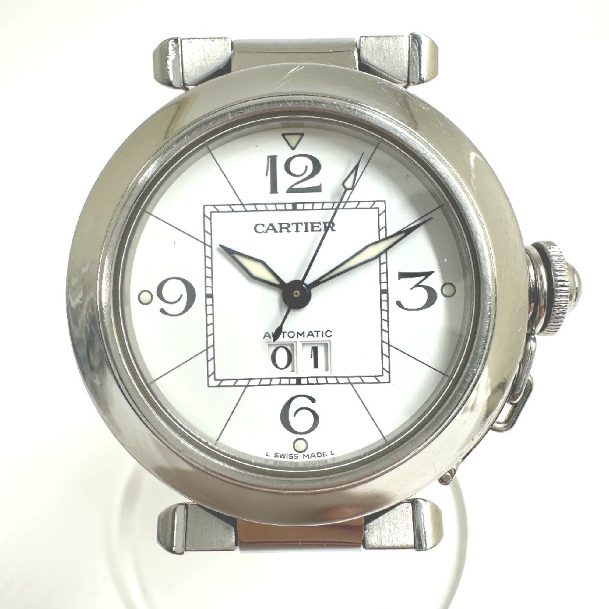 Cartier W31055M7 Automatic Wristwatch Silver