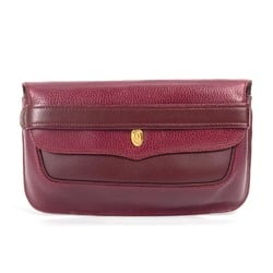 Cartier Must de Line clutch bag bag Cluch Bag Bordeaux