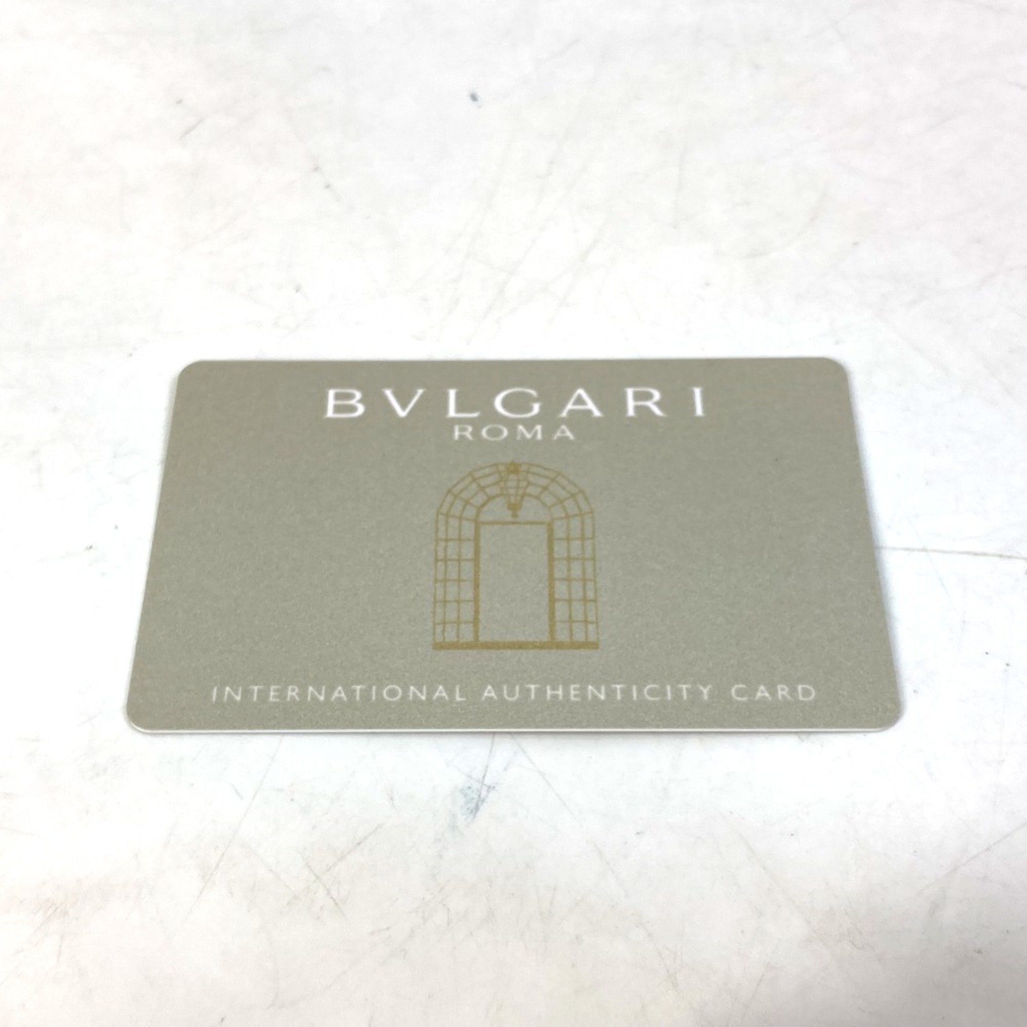 Bulgari Bulgari Bulgari Two fold Folded wallet Light Pink Based