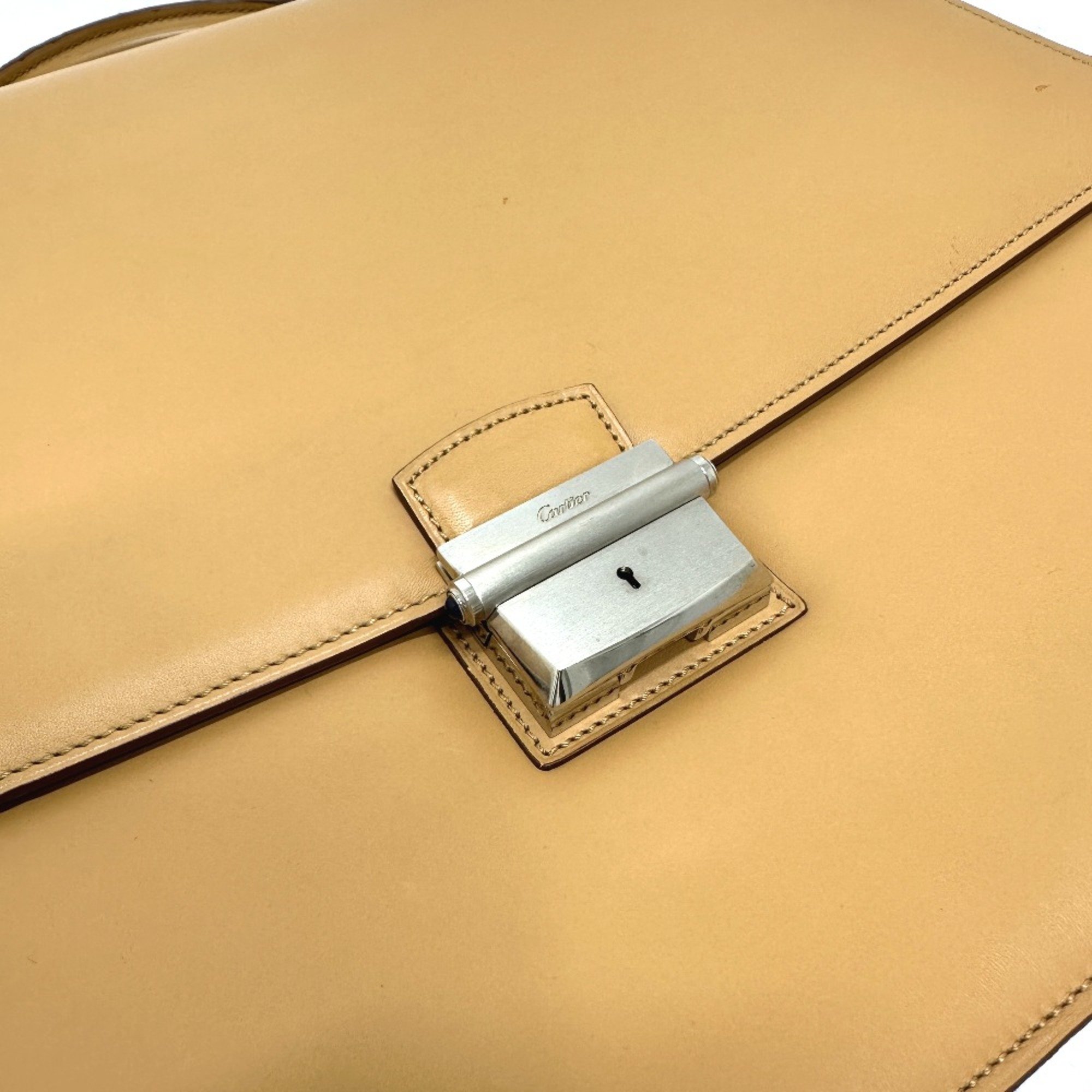 Cartier Bag Hand Bag Beige