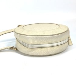 Bulgari logo Round bag Crossbody Shoulder Bag IvoryBased