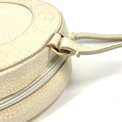 Bulgari logo Round bag Crossbody Shoulder Bag IvoryBased