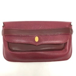 Cartier Clutch bag bag pouch Clutch bag wine-red