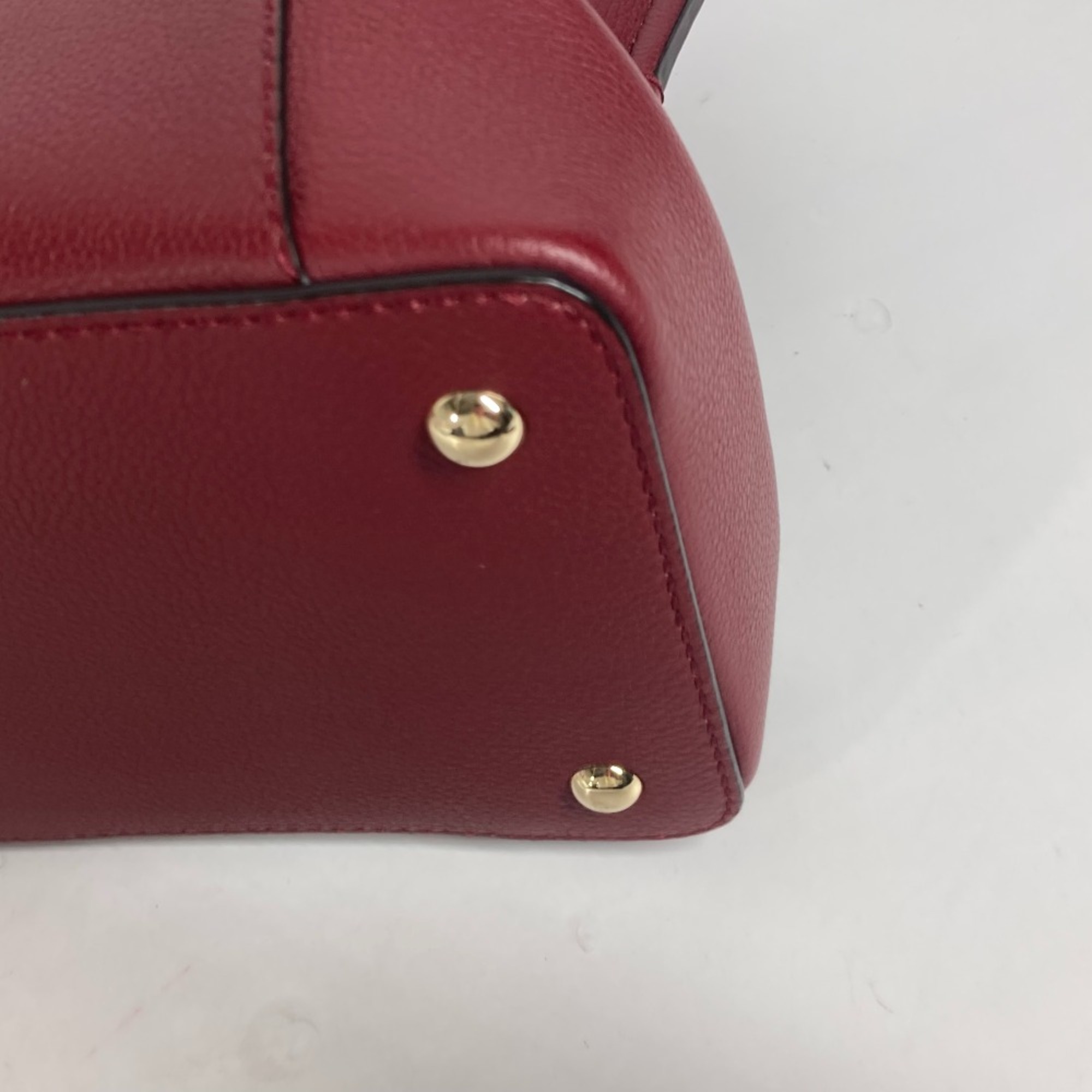 Cartier L1001829 Logo 2WAY Bag Shoulder Bag Crossbody Bag Tote Bag Hand Bag Bordeaux