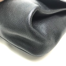 CELINE vintage Kaban One Shoulder Bag Hand Bag Black x GoldHardware