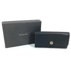 Bvlgari 35963 Long wallet flap Long Wallet Black