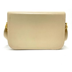 CELINE Carriage hardware bag shawl Shoulder Bag Beige x GoldHardware