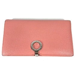 Bulgari Bulgari Bulgari long wallet bifold Long Wallet pink