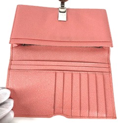 Bulgari Bulgari Bulgari long wallet bifold Long Wallet pink