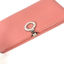 Bulgari Bulgari Bulgari long wallet bifold Long Wallet pink