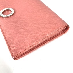 Bulgari Bulgari Bulgari long wallet bifold Long Wallet pink