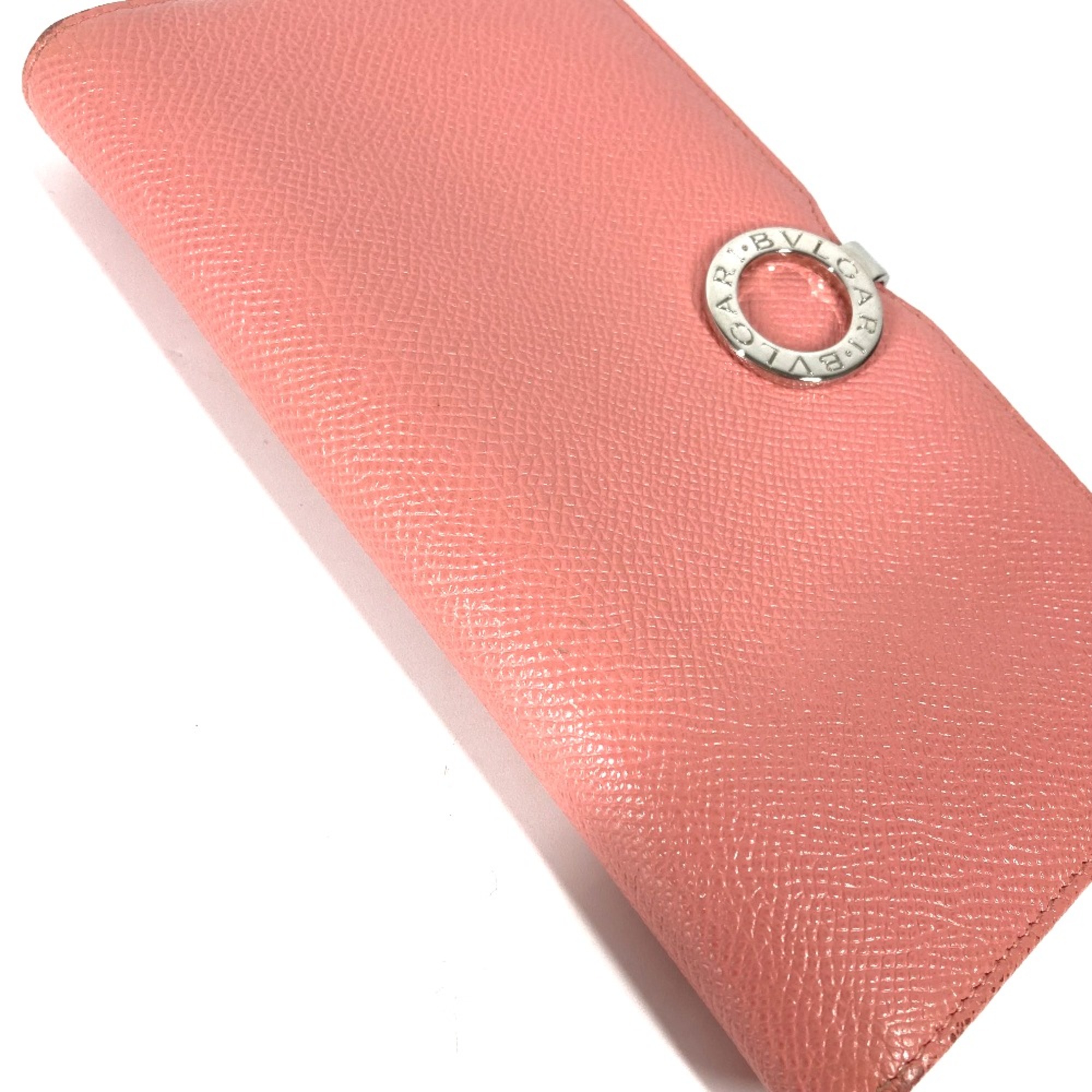 Bulgari Bulgari Bulgari long wallet bifold Long Wallet pink